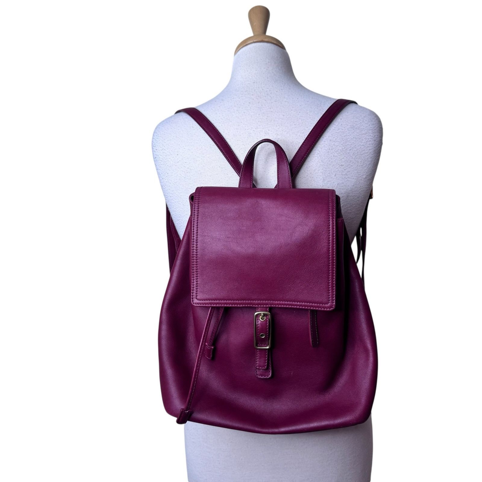 COACH Vintage Leather 9827 Legacy West Hampton Daypack display picture 1