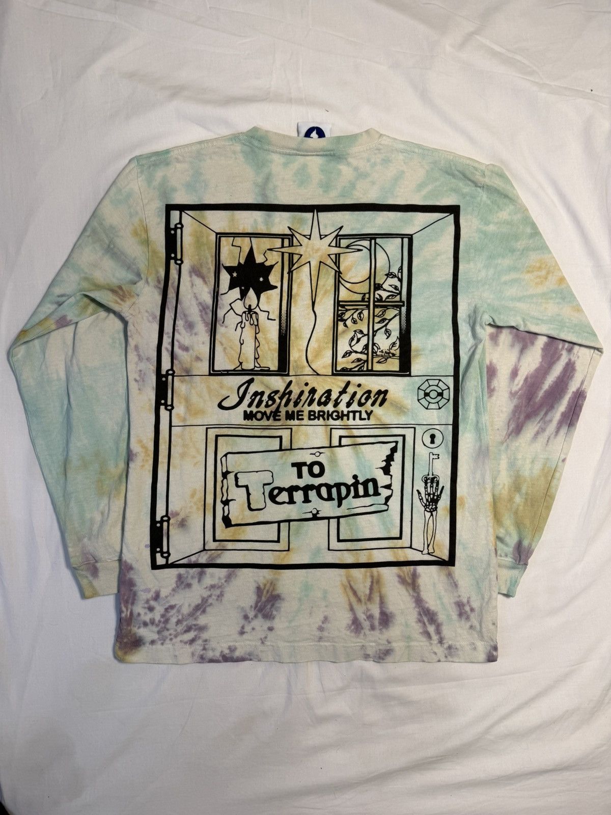 Grateful Dead × Online Ceramics Online Ceramics Terrapin Tie Dye Long Sleeve Shirt Size US M / EU 48-50 / 2 - 4 Thumbnail
