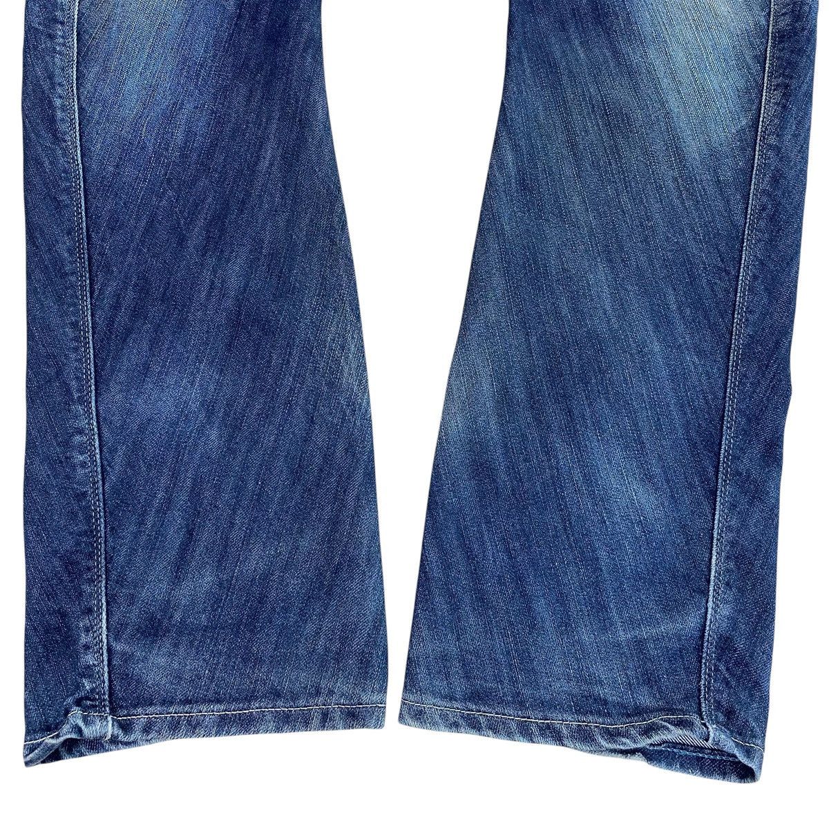 Edwin Edwin-Faded Wash Twisted Leg Style Wide Jeans Size US 32 / EU 48 - 5 Thumbnail