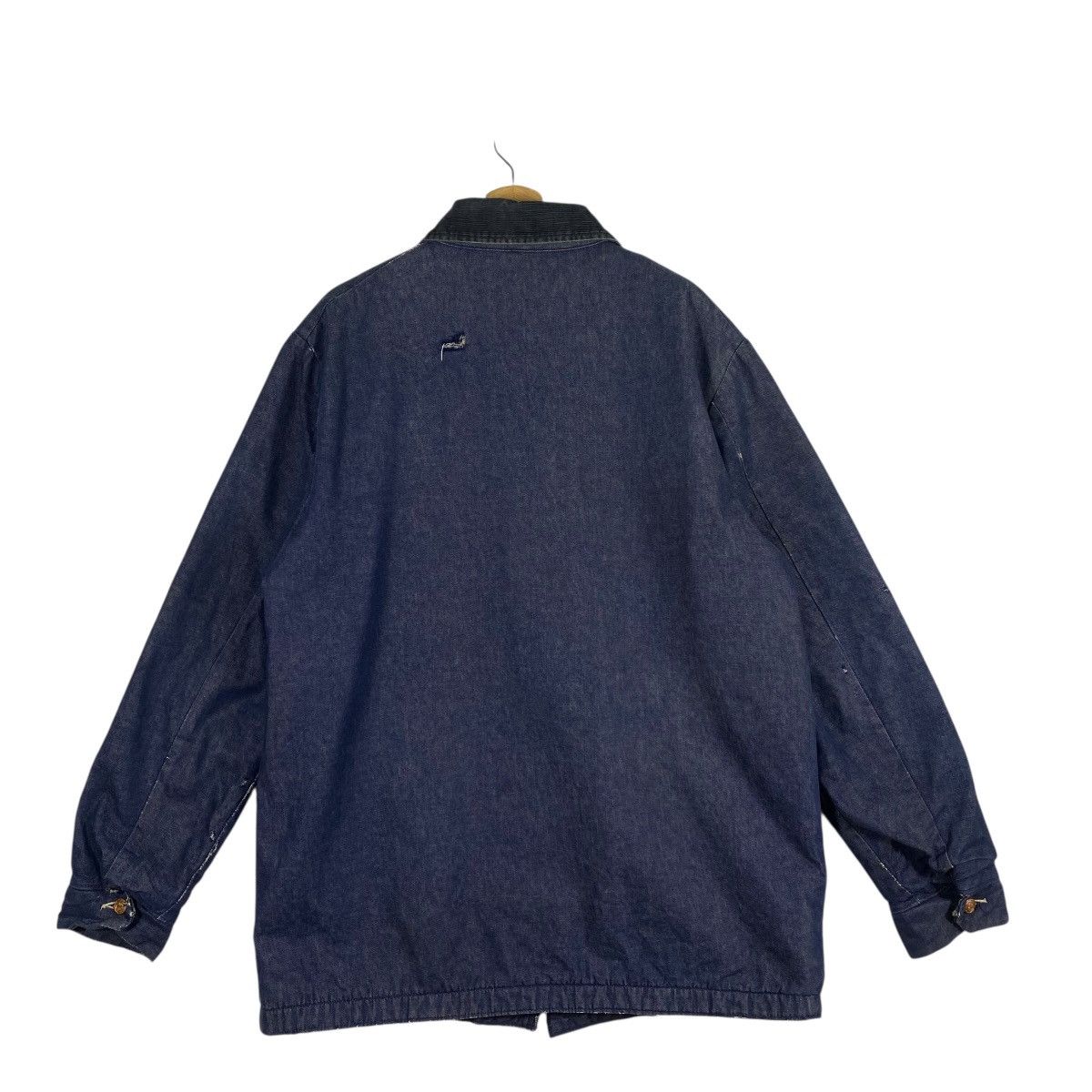 Wrangler Vintage Men’s 1950s Wool Blanket Lined Blue Bell Denim Size US L / EU 52-54 / 3 - 11 Thumbnail