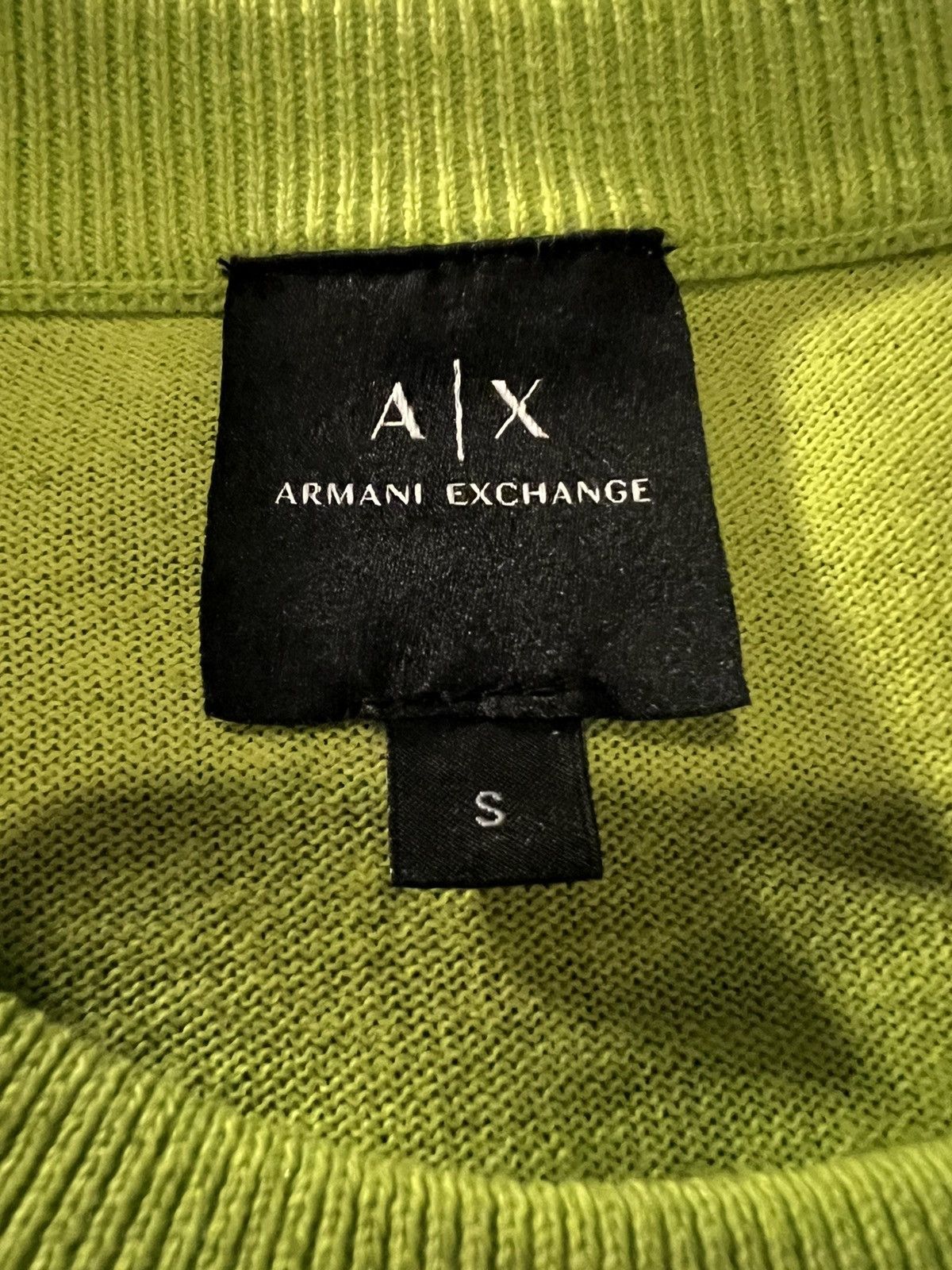Armani × Armani Exchange Armani Exchange Green Neon sweater Size US XS / EU 42 / 0 - 3 Thumbnail