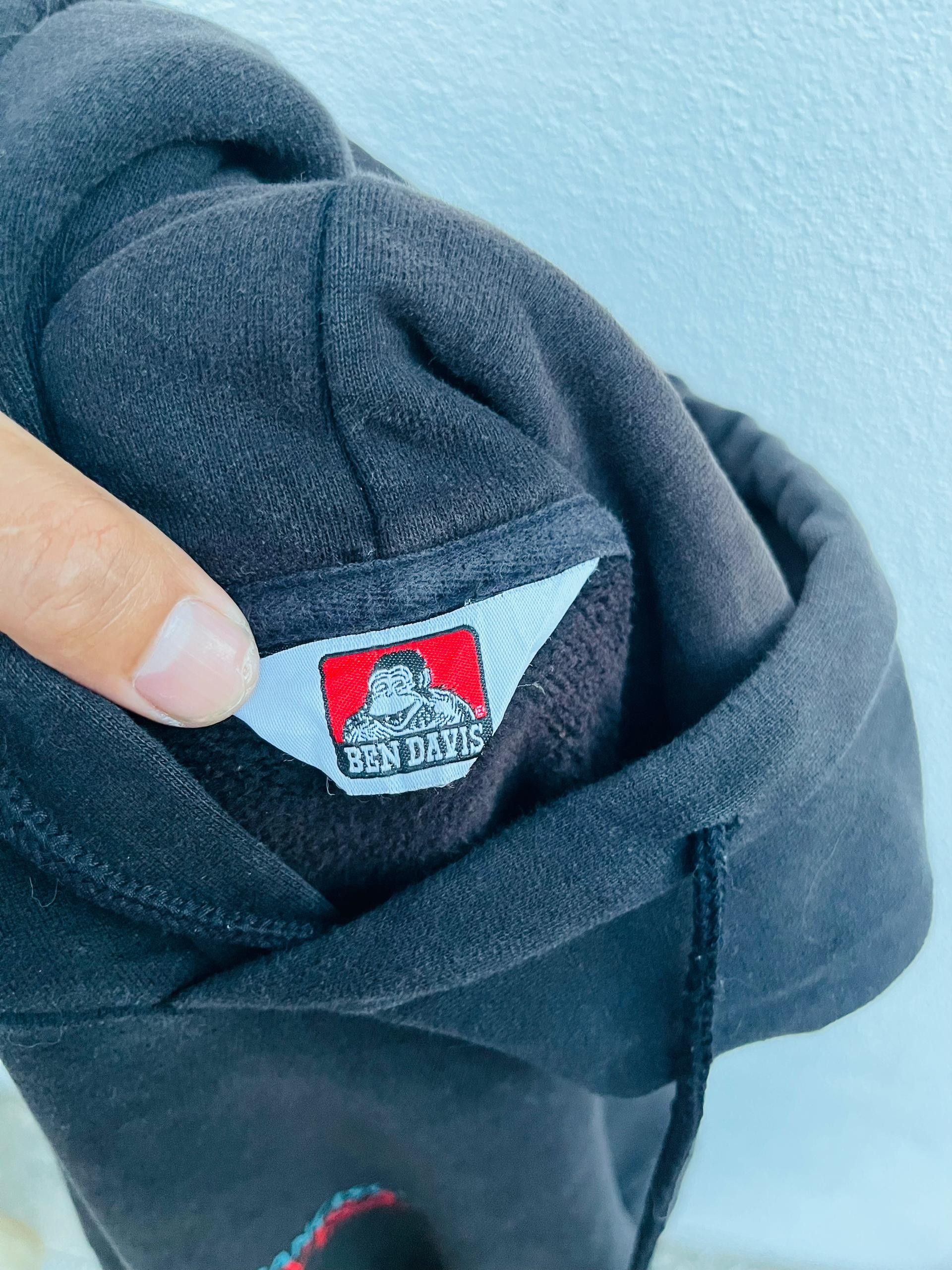 Ben Davis × Japanese Brand Vintage Ben Davis Hip Hop Fashion Style Hoodie Size US L / EU 52-54 / 3 - 10 Thumbnail
