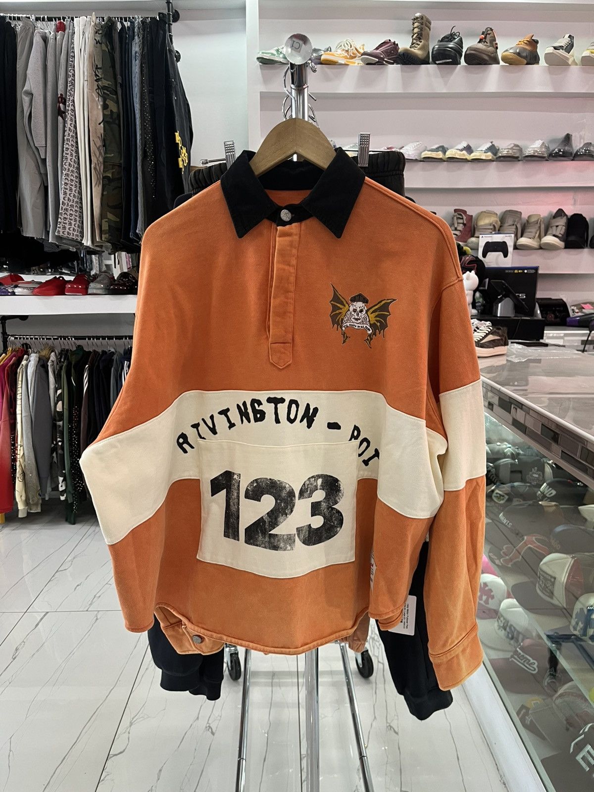 RRR-123 Holy Motor Pullover Polo Size US L / EU 52-54 / 3 - 1 Thumbnail