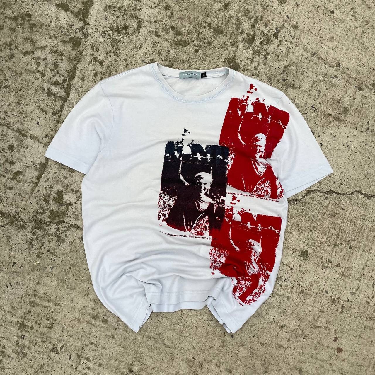 Redhead Vintage Red Herring T-shirts Big Logo Grunge Avantgarde Y2K Size US M / EU 48-50 / 2 - 1 Thumbnail