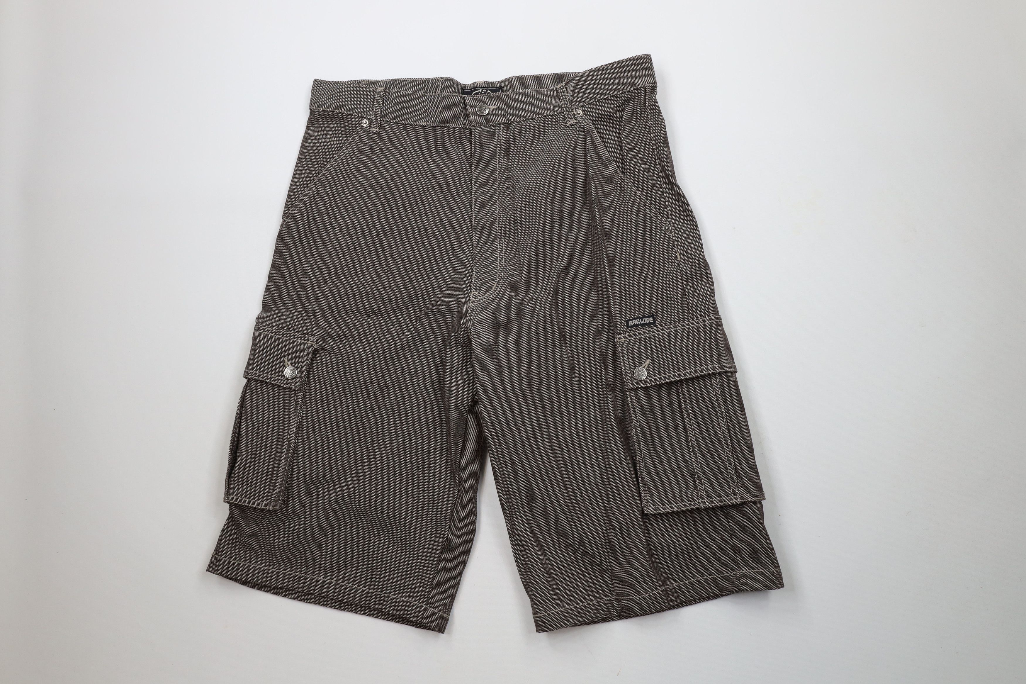 Vintage Deadstock Vintage 90s Y2K Streetwear Cargo Shorts Cotton Size US 38 / EU 54 - 1 Thumbnail