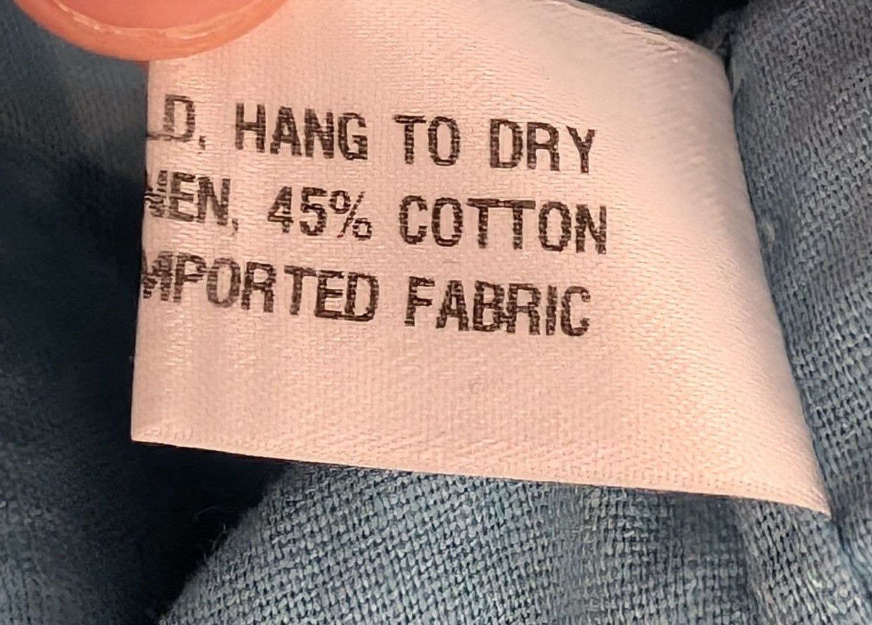 Raleigh Denim Raleigh Denim Workshop Linen Cotton Oxford Shirt Light Blue Size US S / EU 44-46 / 1 - 5 Thumbnail