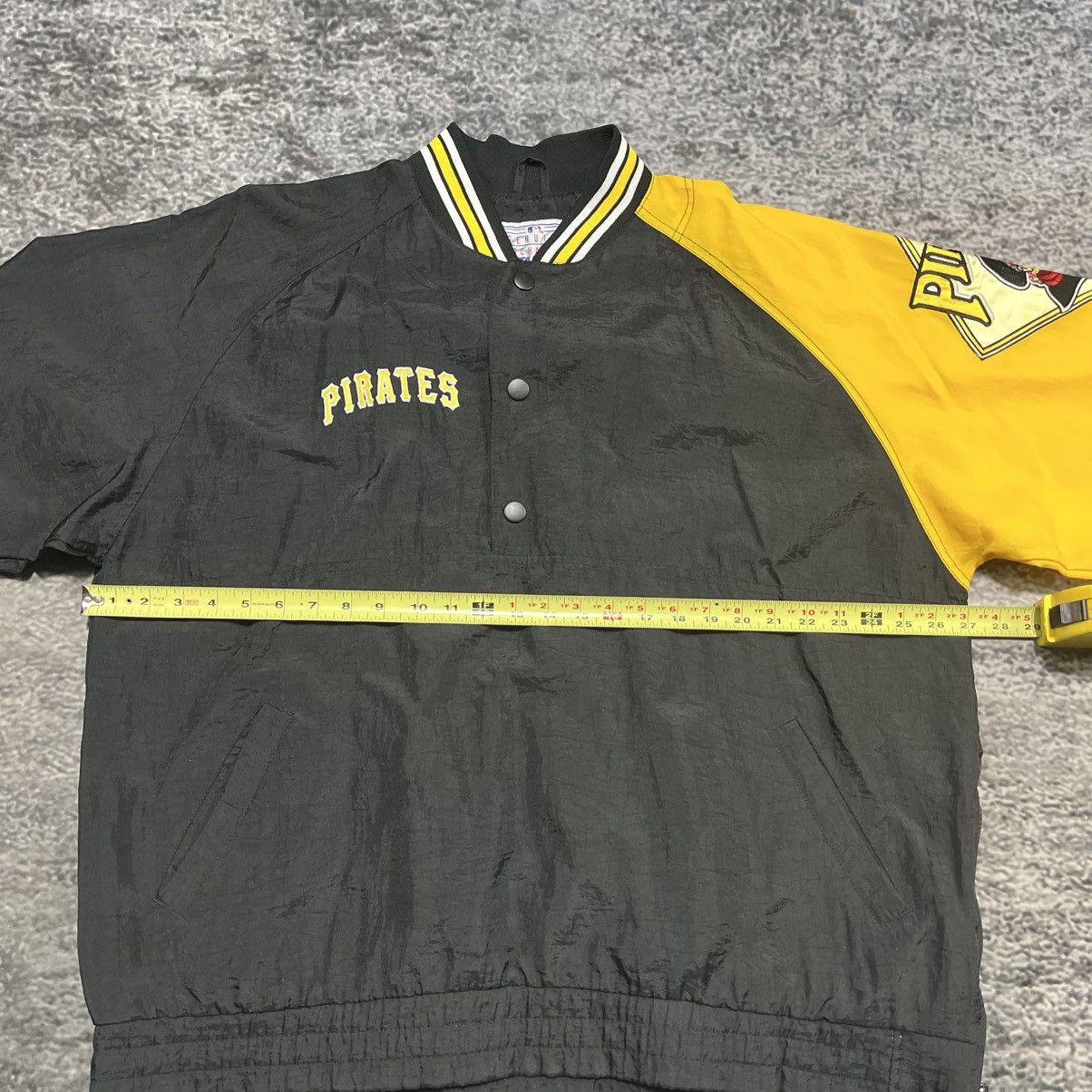 Starter VINTAGE 90s PITTSBURGH PIRATES STARTER JACKET BLACK YELLOW Size US L / EU 52-54 / 3 - 9 Thumbnail