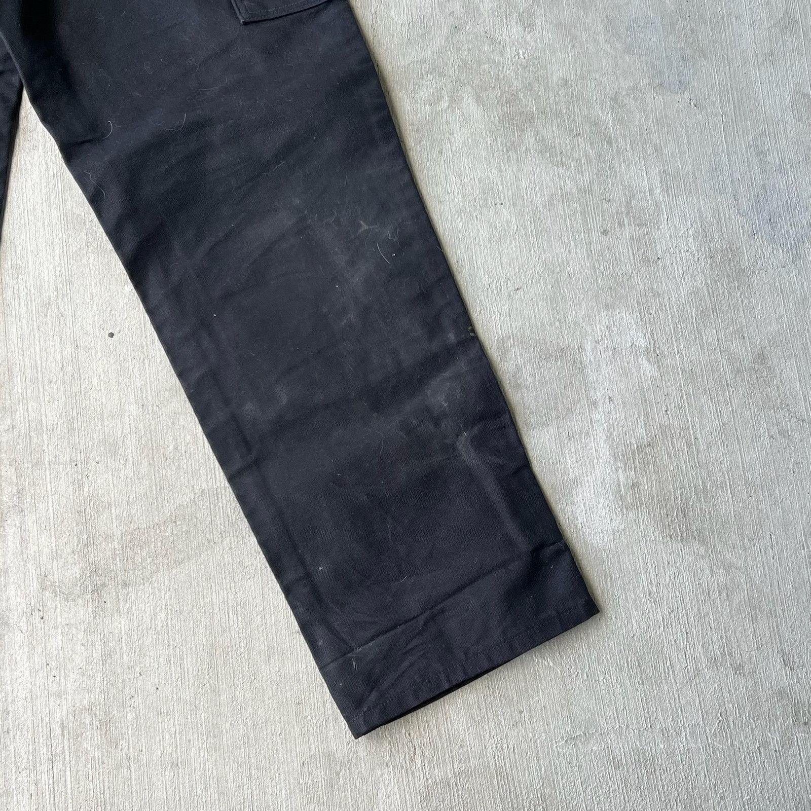 Carhartt × Vintage Carhartt faded black double knee work wear carpenter pants Size US 35 - 11 Thumbnail