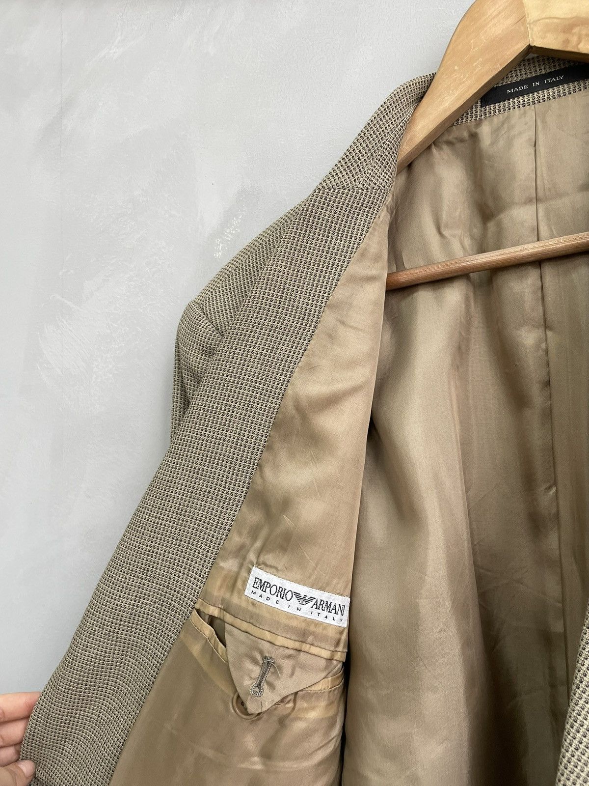Emporio Armani Rare 90s Emporio Armani retro jacket blazer y2k Size US M / EU 48-50 / 2 - 10 Thumbnail