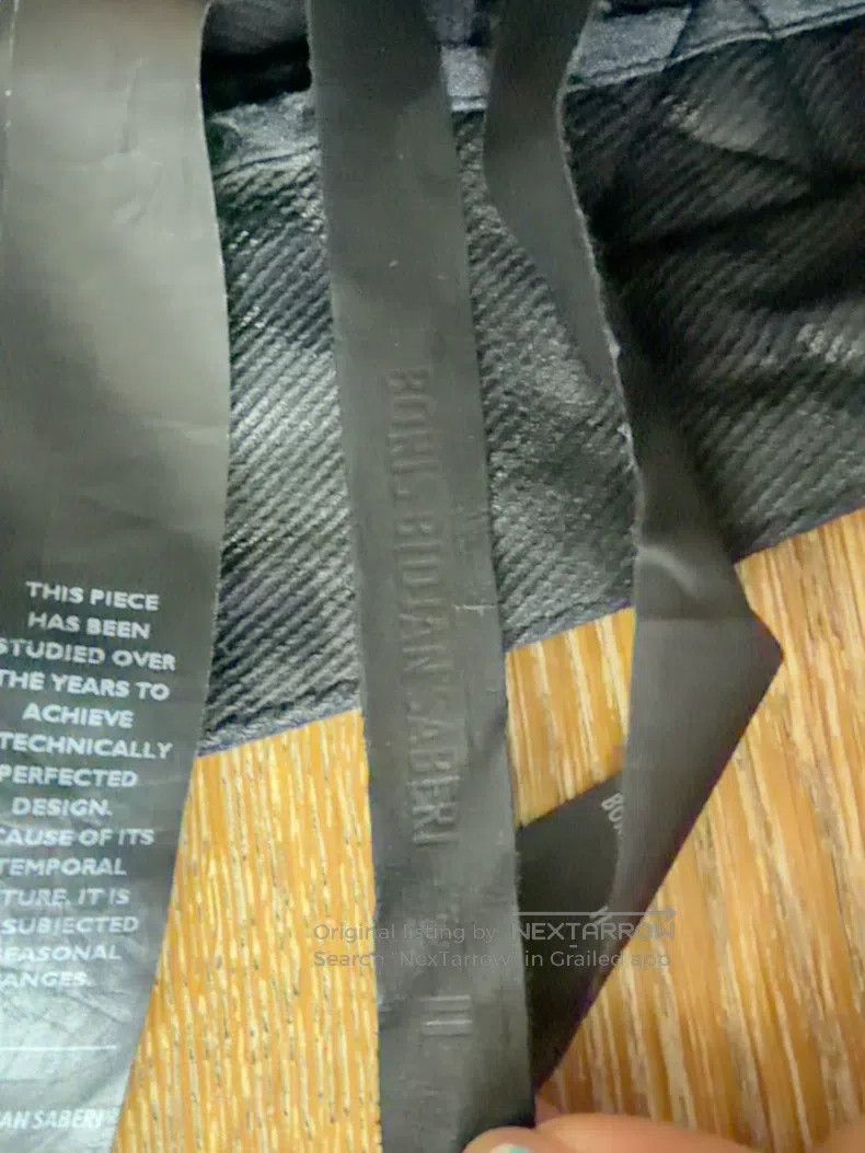 Boris Bidjan Saberi Boris Bidjan Saberi Size XS trousers Size US 26 / EU 42 - 3 Thumbnail