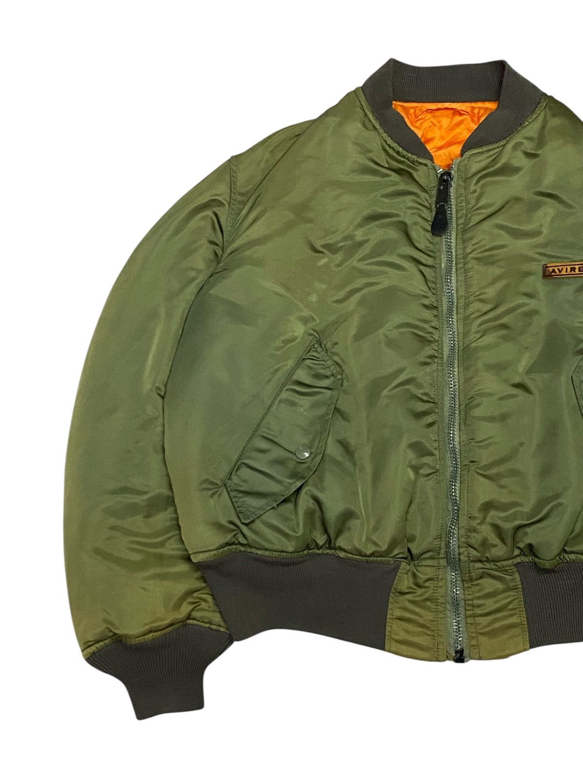 Avirex Vintage Avirex MA-1 Sun Faded Bomber Jacket Size US L / EU 52-54 / 3 - 8 Thumbnail