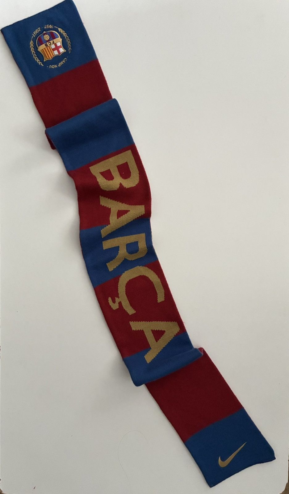 Nike Nike Barcelona Jersey FC football soccer scarf Size ONE SIZE - 3 Thumbnail
