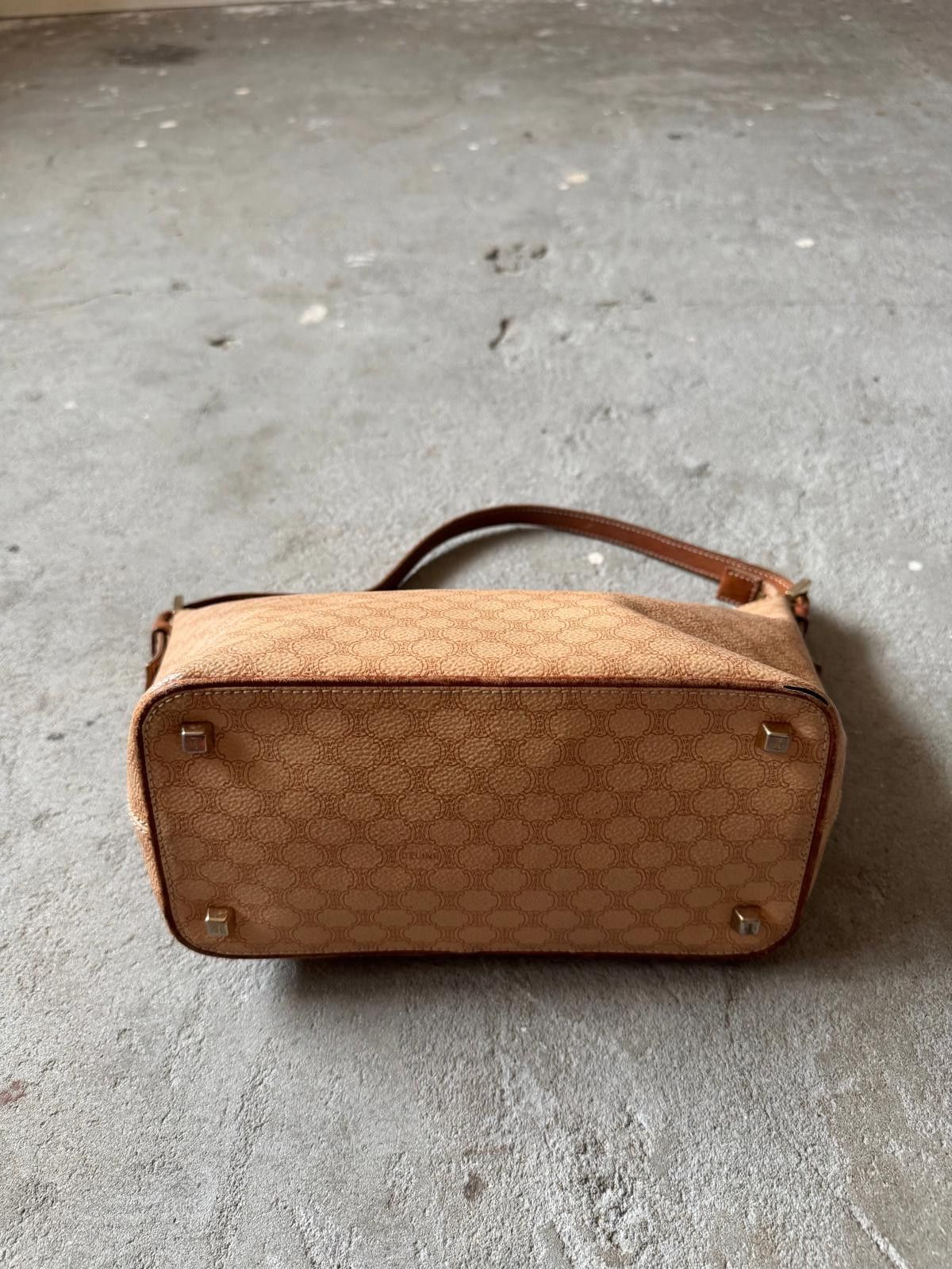 Celine Celine Macadam Shoulder Bag Beige Size ONE SIZE - 9 Thumbnail