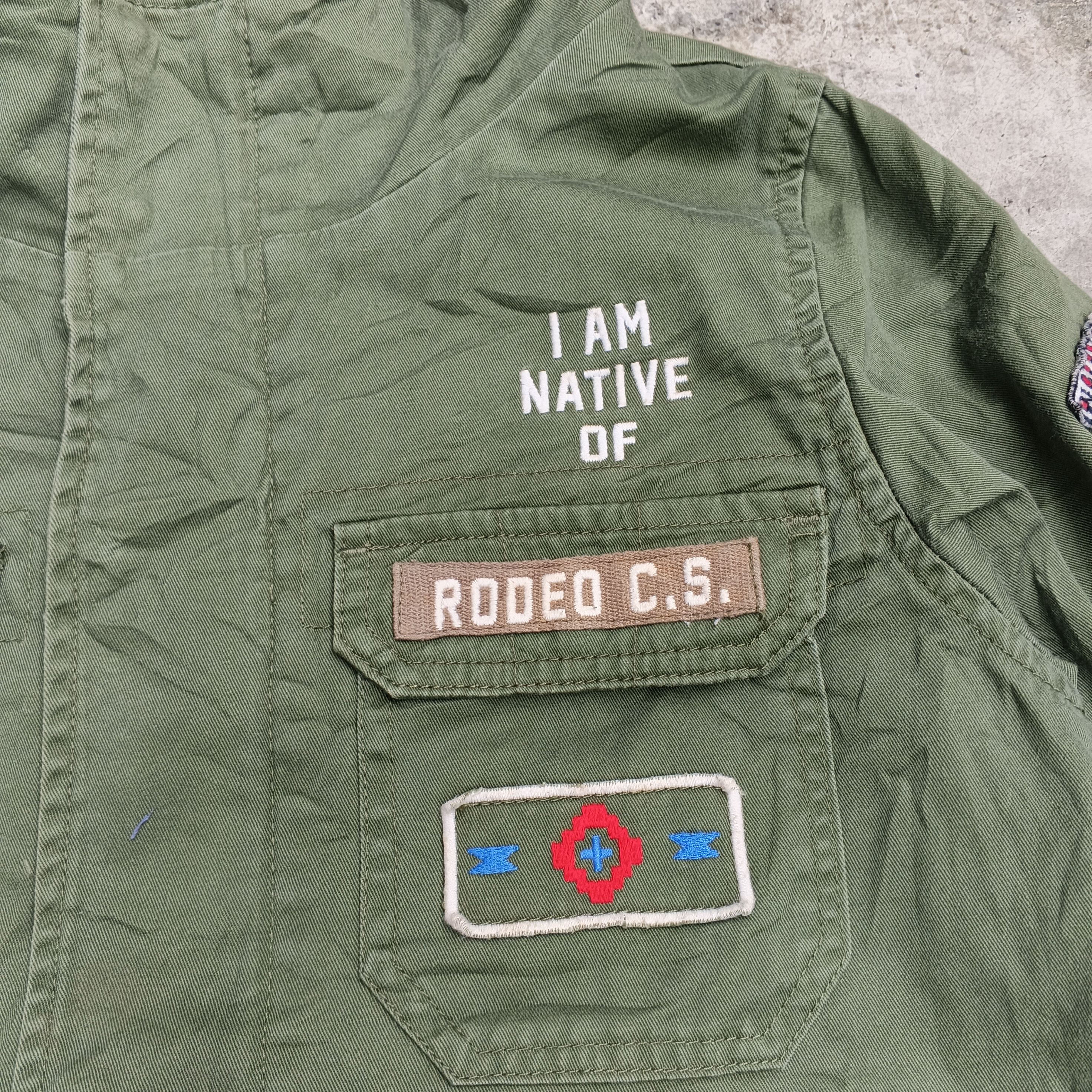 Japanese Brand Vintage Rodeo Crowns Vision Quest Apache Jacket Size S / US 4 / IT 40 - 4 Thumbnail