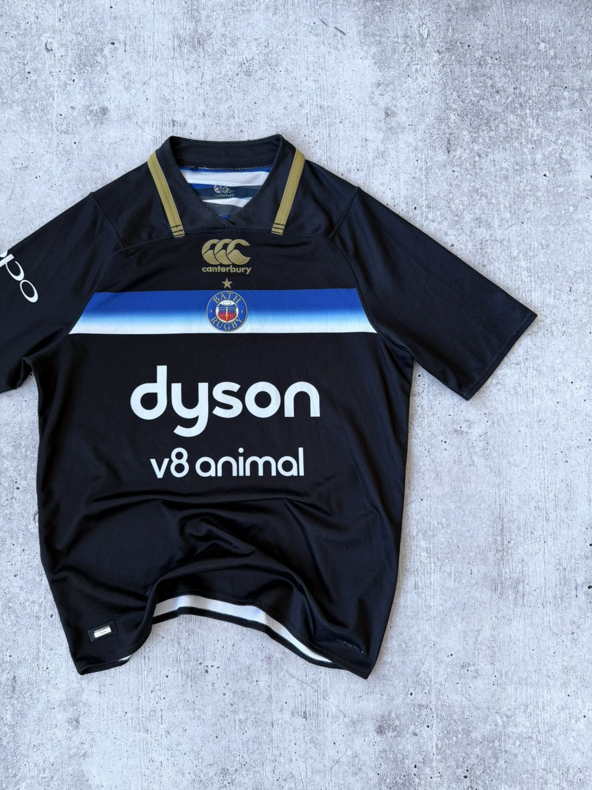Canterbury of New Zealand Canterbury Bath Rugby 2017/2018 Hamish #15 Jersey Size US XL / EU 56 / 4 - 3 Thumbnail