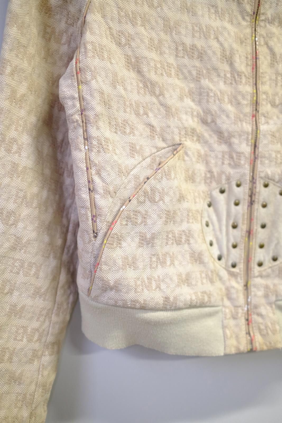 Other 90's Fendissime Monogram Script Biker Jacket Size M / US 6-8 / IT 42-44 - 5 Thumbnail