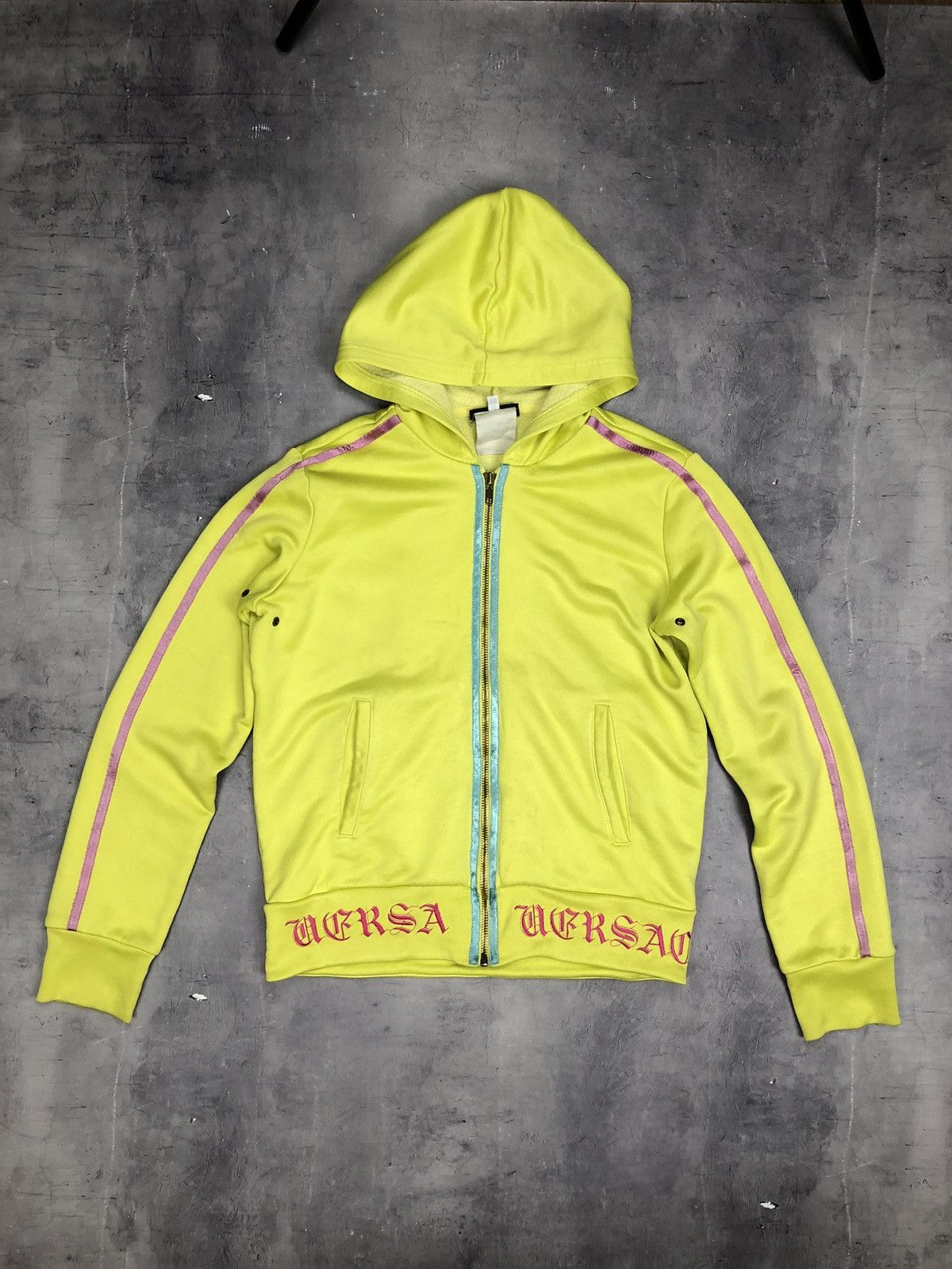 Versace × Vintage Versace Sport Women’s Tracksuit Set Logo S Green Vintage 90 Size S / US 4 / IT 40 - 2 Thumbnail
