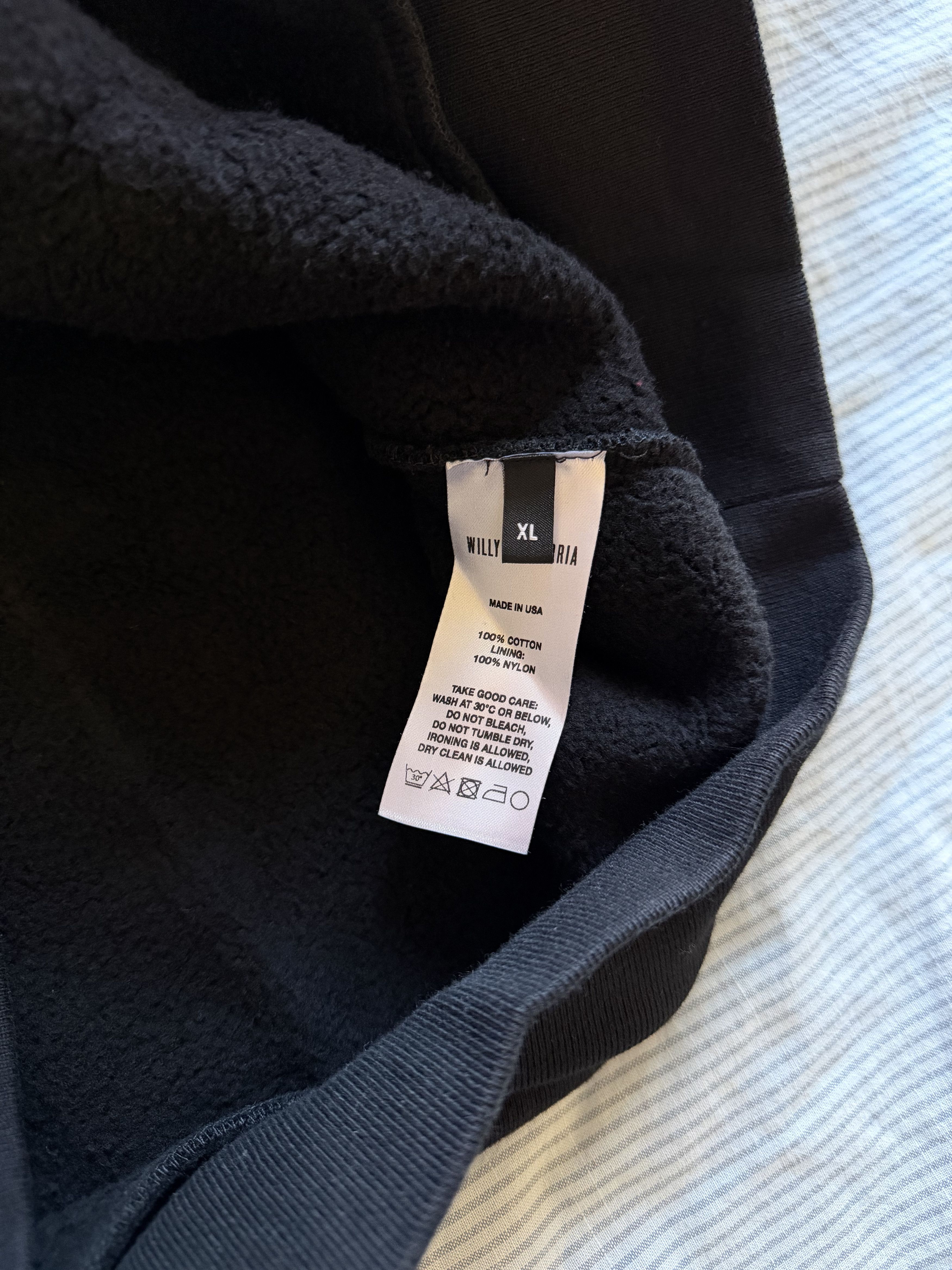 Willy Chavarria Willy Chavarria Gilroy Crewneck Sweatshirt in Black Size US XL / EU 56 / 4 - 8 Thumbnail