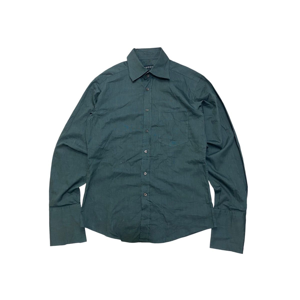 Gucci Gucci shirt 100% cotton algodon Size 40L - 1 Thumbnail