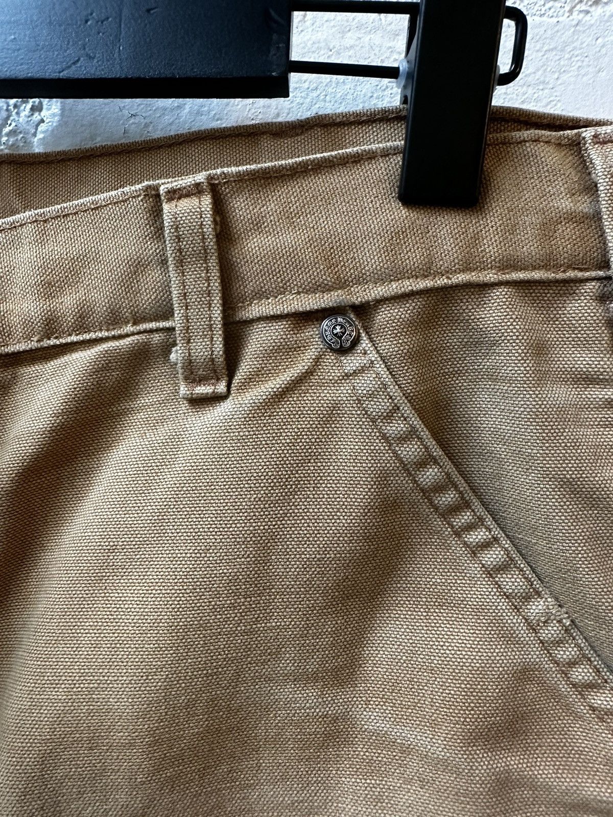 Chrome Hearts CHROME HEARTS CARPENTER CROSS & SEX PATCH JEANS 32 33 34 Size US 32 / EU 48 - 4 Thumbnail