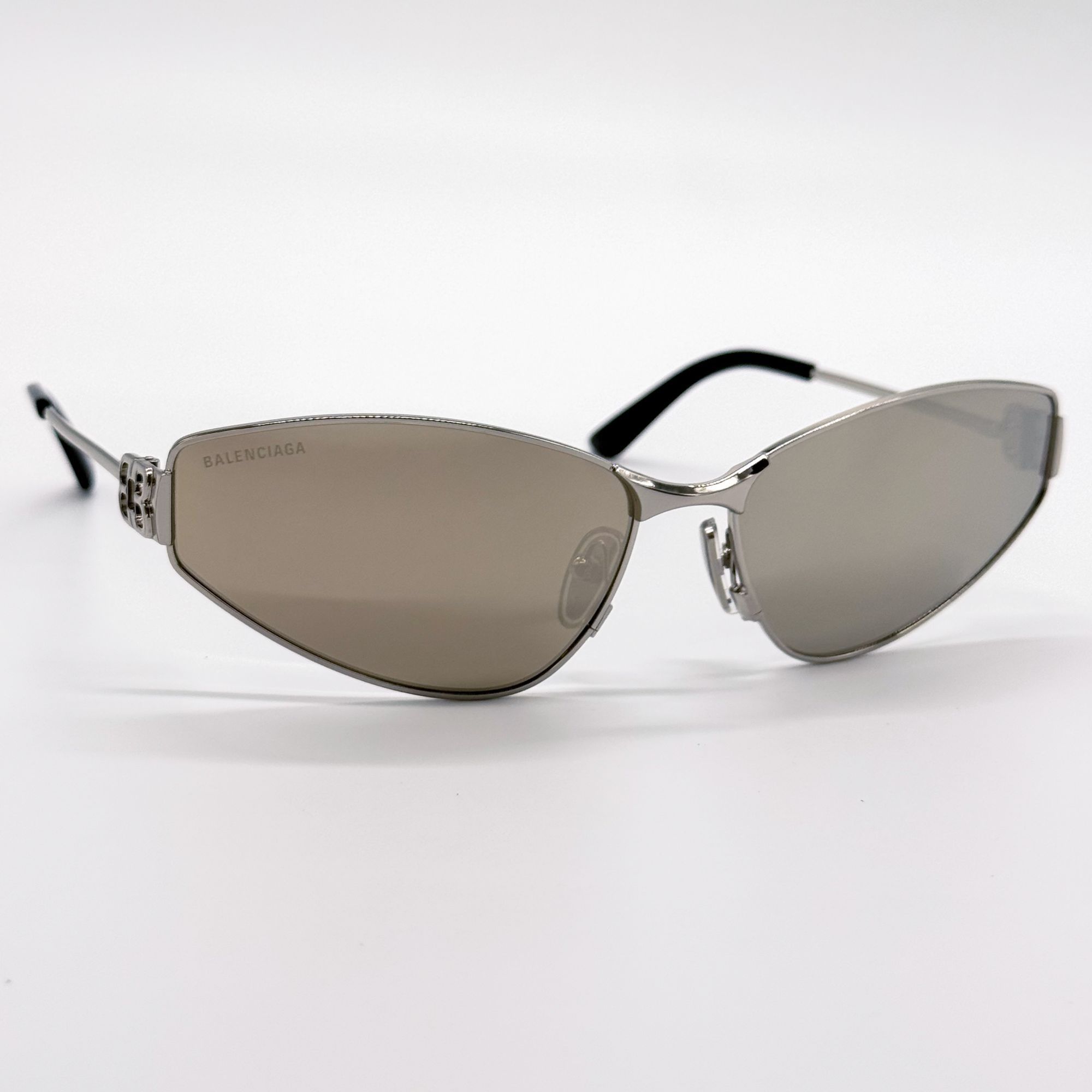 Balenciaga NEW BALENCIAGA SUNGLASSES BB0335S 006 SILVER UNISEX EYEWEAR Size ONE SIZE - 6 Thumbnail
