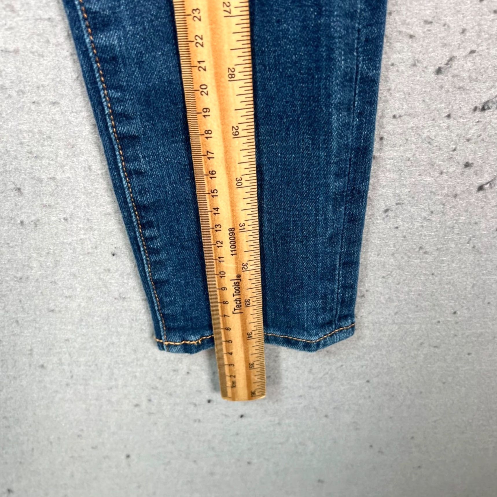 J Brand J Brand Jeans Skinny 5-Pocket Denim Classic Blue Wash Womens Size 25 Adult Regular Slim Stretch Size 42" / US 20 - 7 Thumbnail
