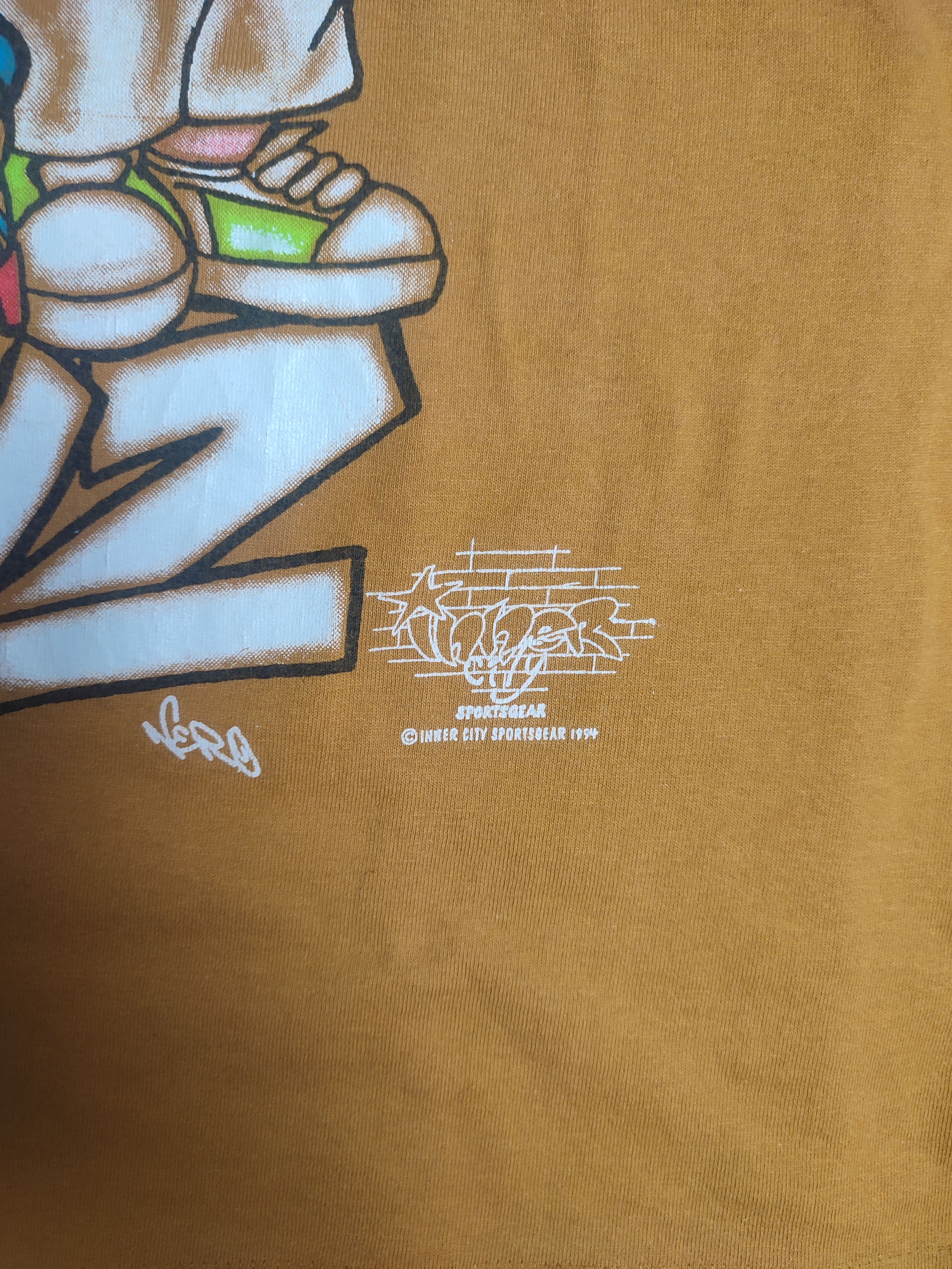 Other Rude Boys Hip Hop by Sportsgear 1990s Vintage Tshirts Size US XL / EU 56 / 4 - 3 Thumbnail