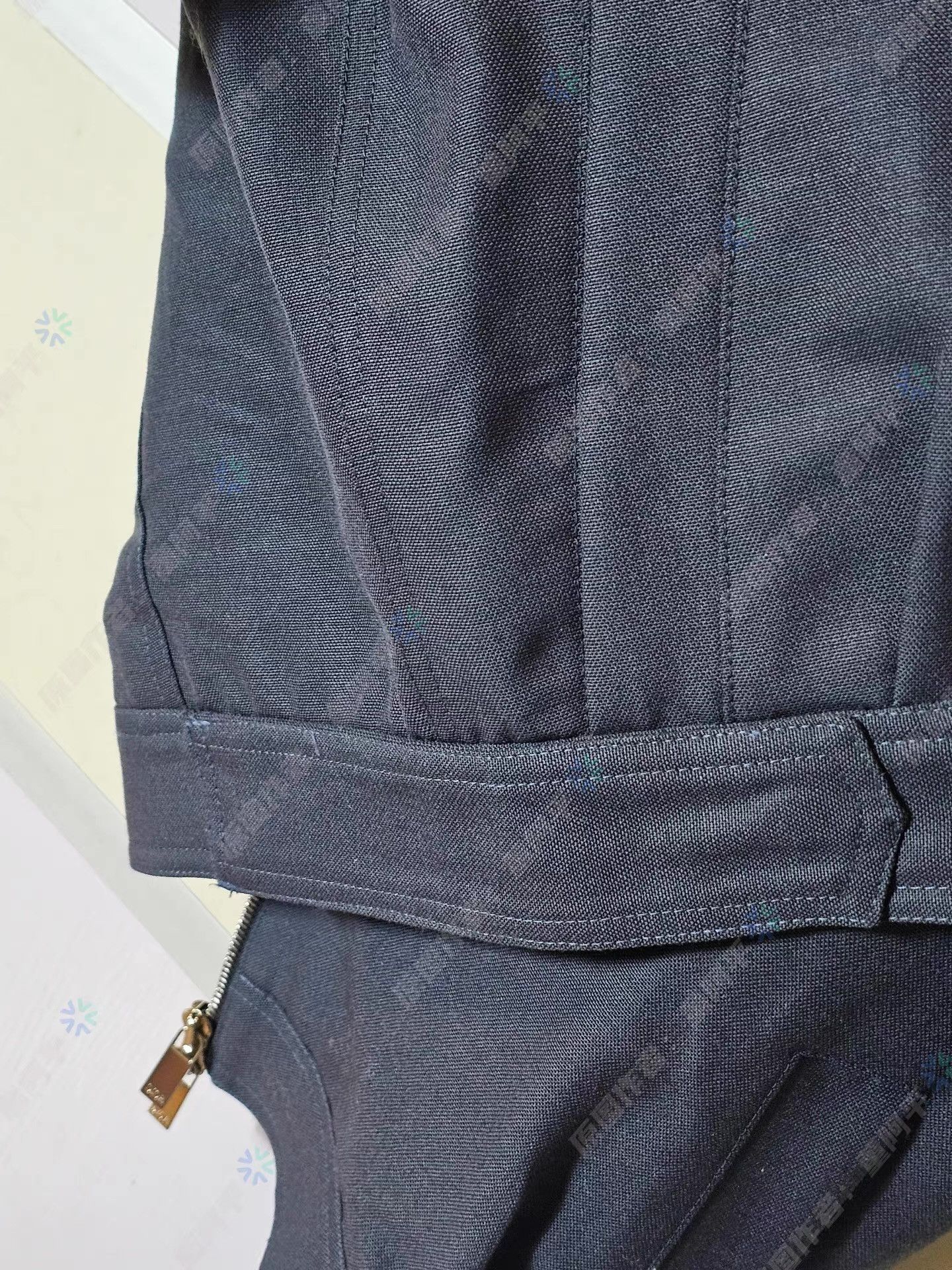 Dior Dior Gray Wool Short-Sleeve Jacket Q4 Size US M / EU 48-50 / 2 - 9 Thumbnail