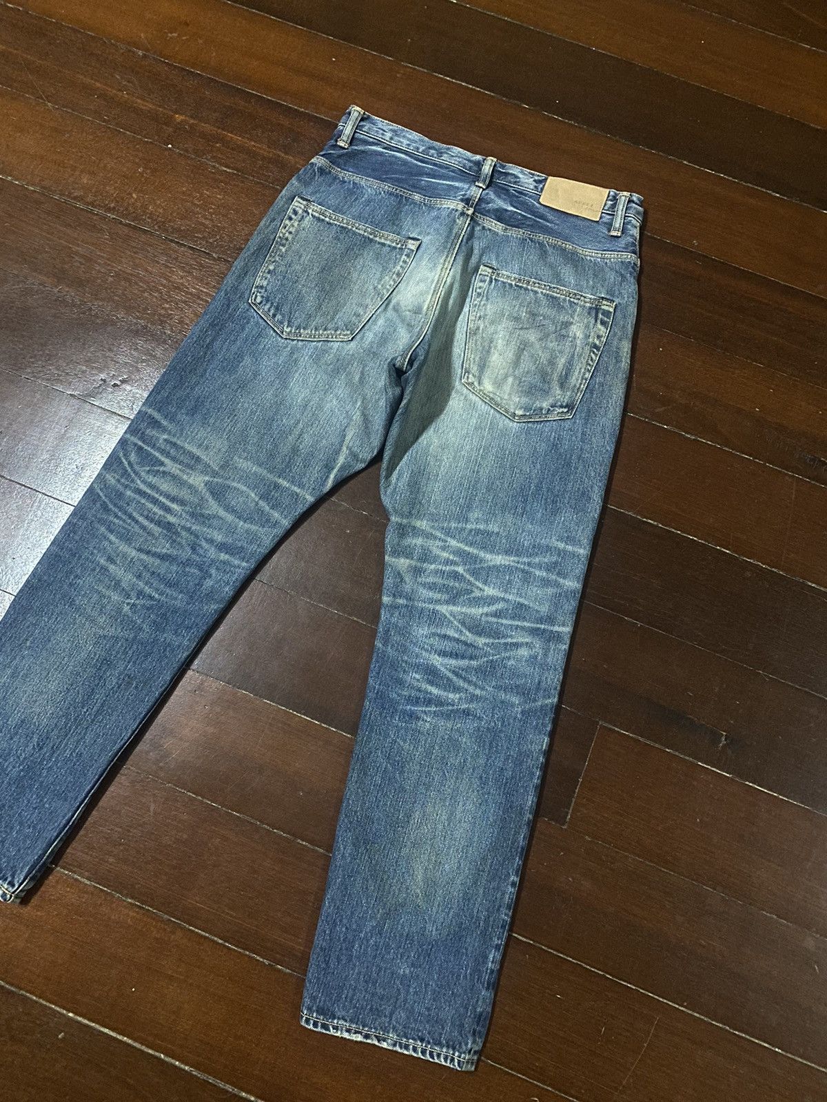 Warehouse Fire SPELL BOUND JAPAN selvedge mud wash distressed rusty Size US 32 / EU 48 - 10 Thumbnail