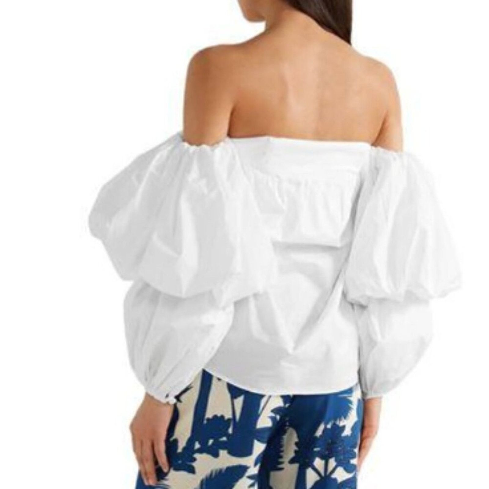 Other Johanna Ortiz Manaure Off-the-Shoulder Top - Size Medium Size M / US 6-8 / IT 42-44 - 2 Thumbnail