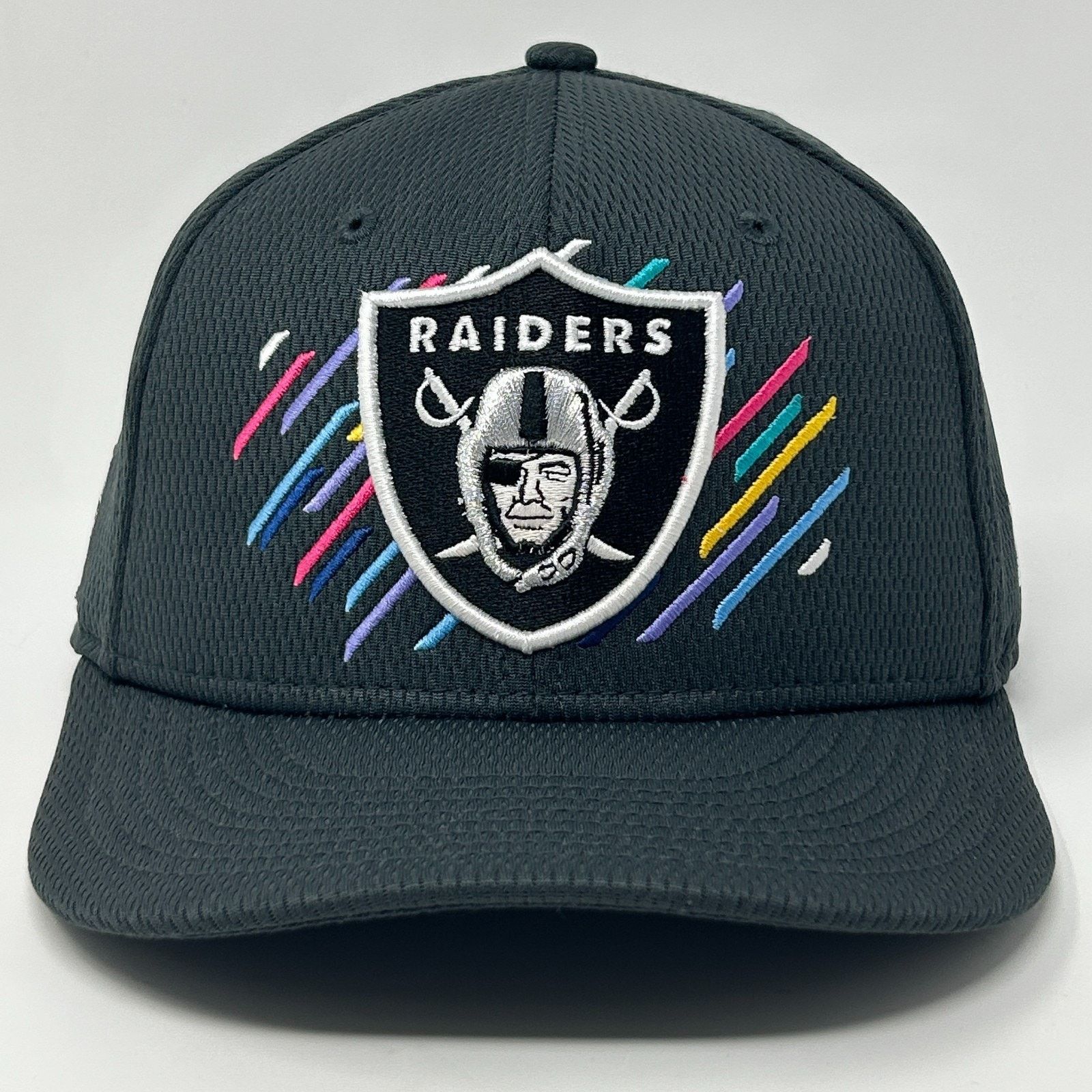 New Era Las Vegas Raiders Hat Baseball Cap New Era Cancer Size ONE SIZE - 1 Thumbnail