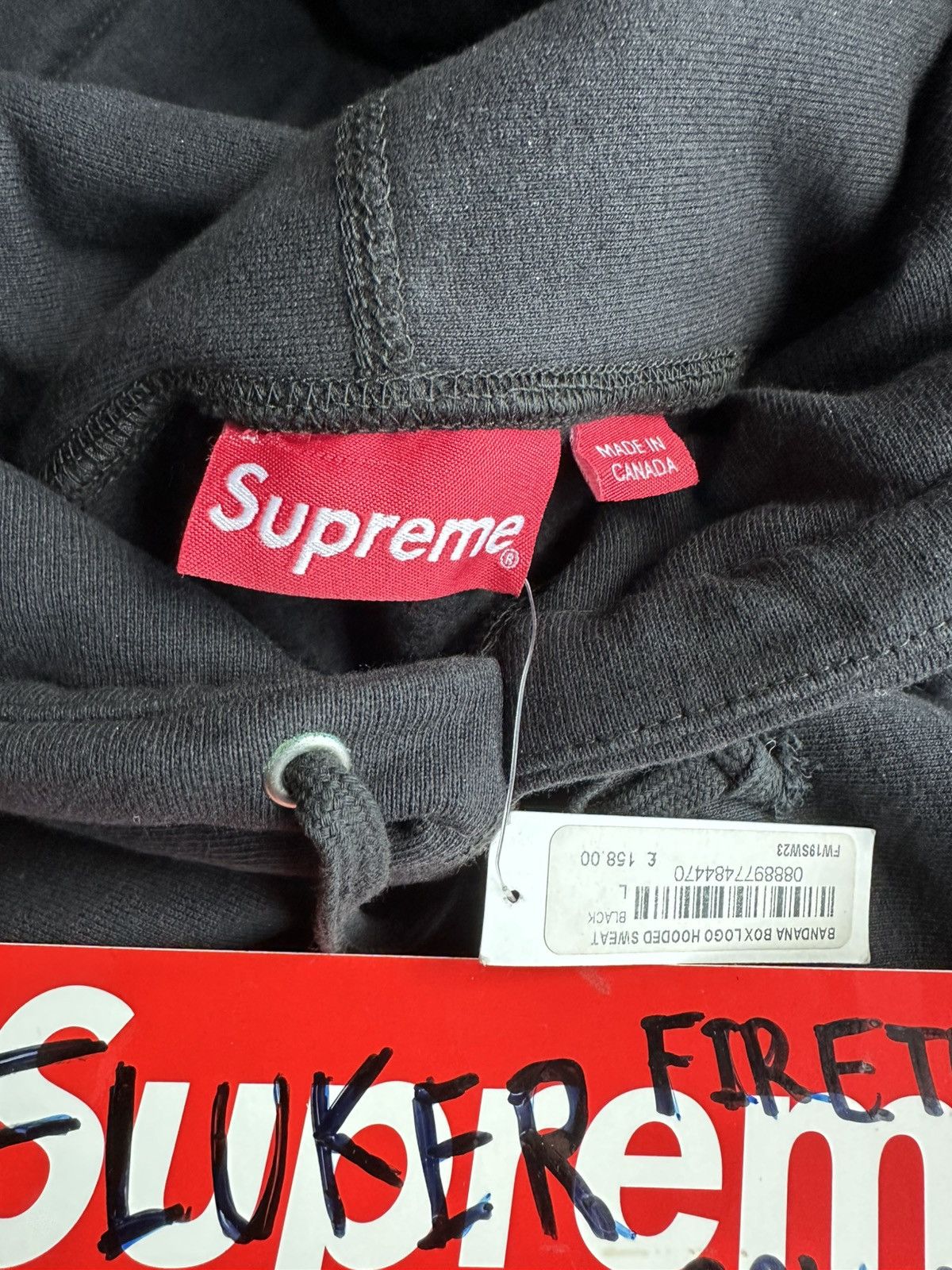 Supreme Supreme Bandana Box Logo Hoodie Size L / New Dead Stock Size US L / EU 52-54 / 3 - 5 Thumbnail