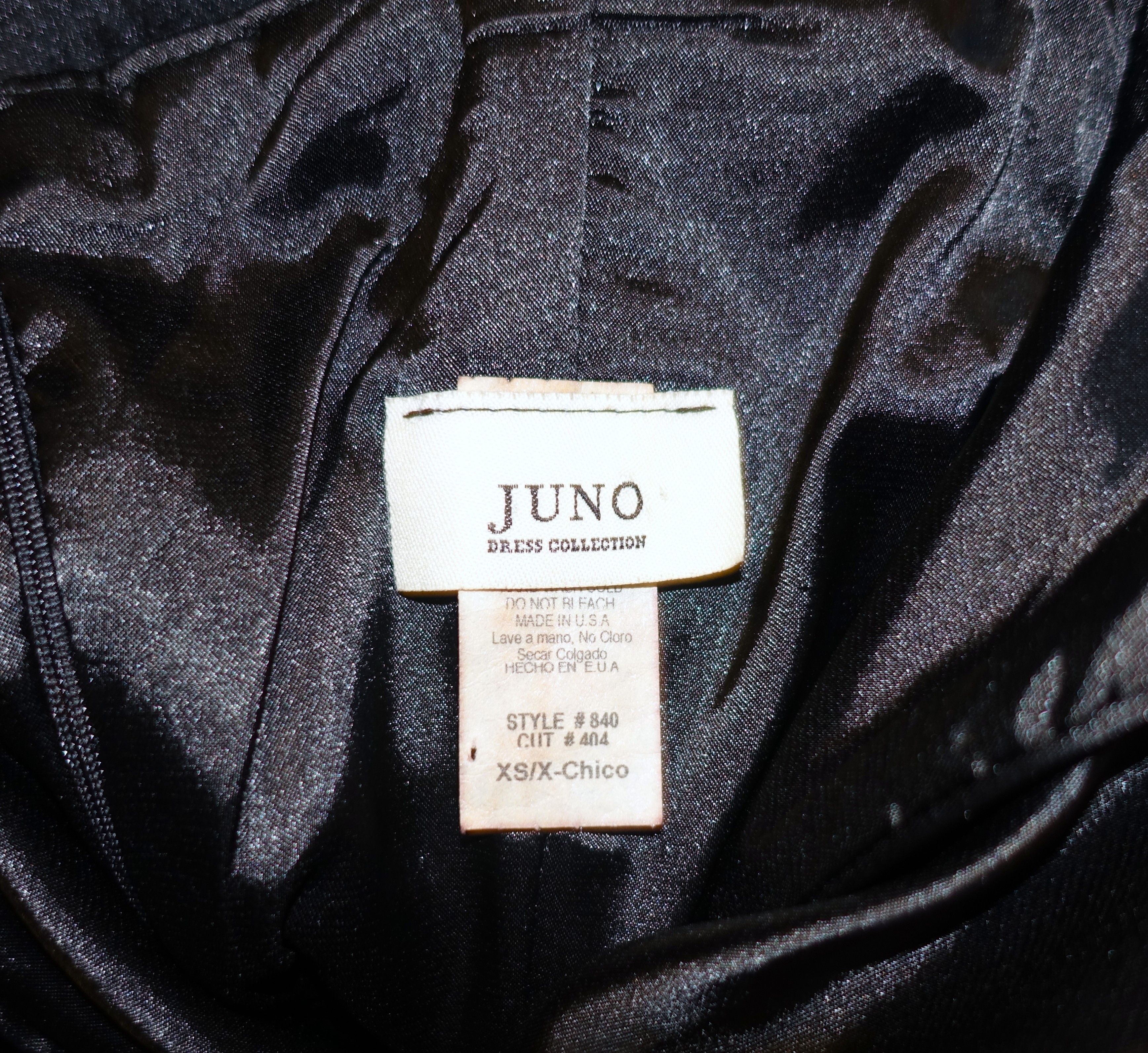 Other Juno Black Gray Striped Strapless Dress XS Size XS / US 0-2 / IT 36-38 - 7 Thumbnail
