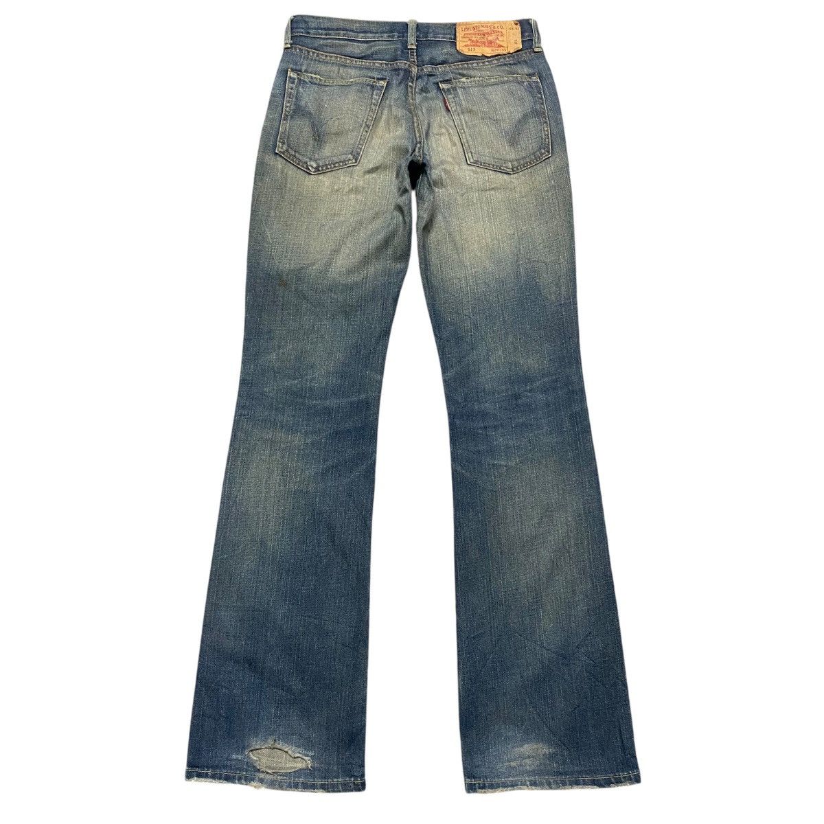 Vintage Y2K Levis 517 Mudd Flare Jeans Distressex