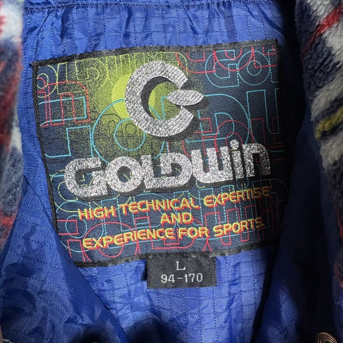 Ellesse × Goldwin Vintage Ellesse x Goldwin Bulldog Ski Hoodie Down Jacket Size US XL / EU 56 / 4 - 11 Thumbnail