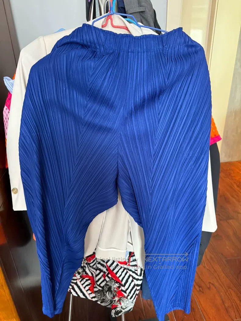 Issey Miyake Issey Miyake size:3 Blue Pants Size 23" - 1 Thumbnail
