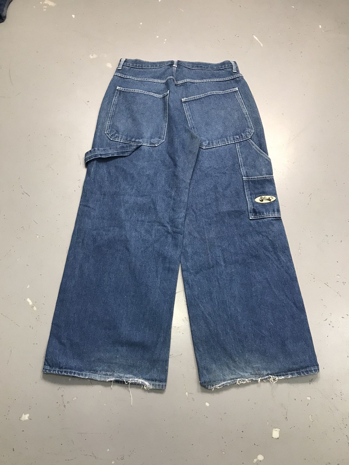 JNCO Vintage sohs’s baggy carpenter denim Size US 35 - 2 Thumbnail