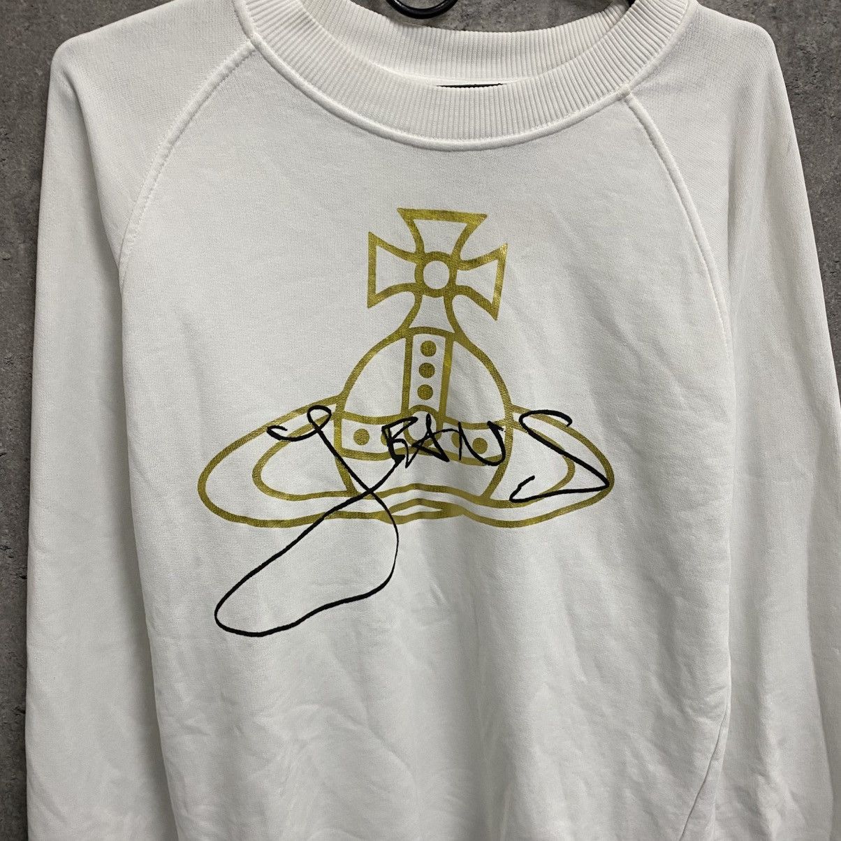 Vivienne Westwood Vintage Vivienne Westwood Sweatshirt Big Orb Size US XS / EU 42 / 0 - 5 Thumbnail