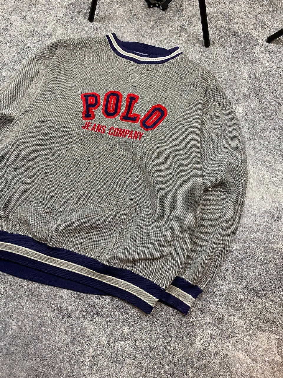 Polo Ralph Lauren × Vintage Ralph Lauren Polo Sport Polo Jeans Sweater Size US L / EU 52-54 / 3 - 3 Thumbnail