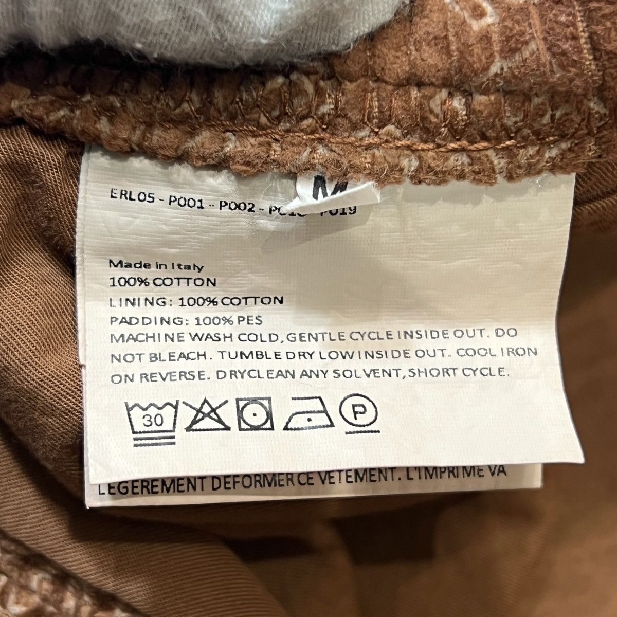 ERL ERL Corduroy Embossed Set-Up Brown Track Jacket & Pants Size US M / EU 48-50 / 2 - 17 Thumbnail
