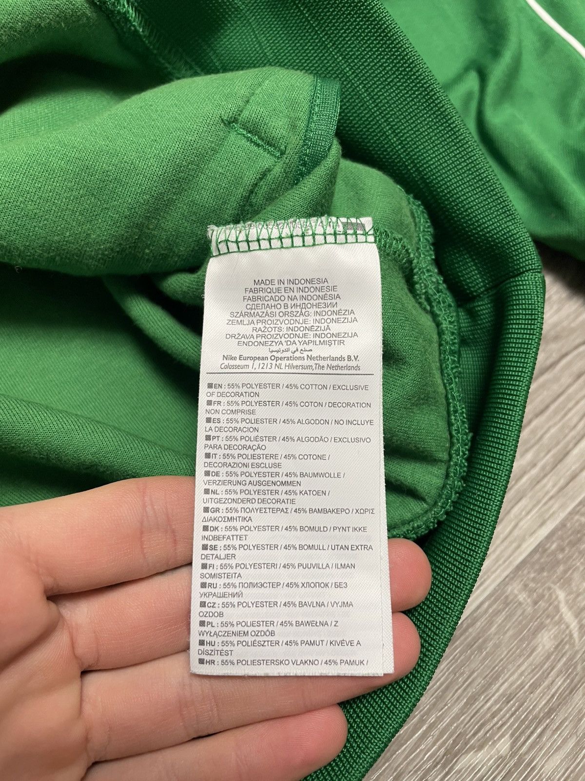 Nike Vintage Nike Athletic Dept. Green Track Jacket Size US M / EU 48-50 / 2 - 14 Thumbnail