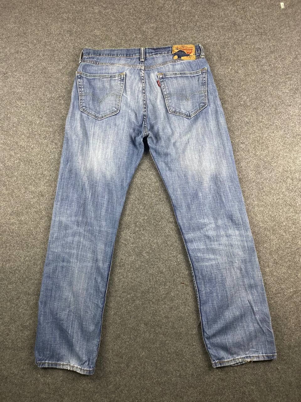 Levi's levis 505 soft distressed denim nice design Size US 34 / EU 50 - 1 Thumbnail