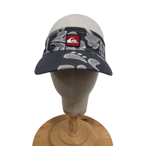 Quiksilver 🏝️ Vintage quiksilver floral design visor cap Size ONE SIZE - 1 Thumbnail