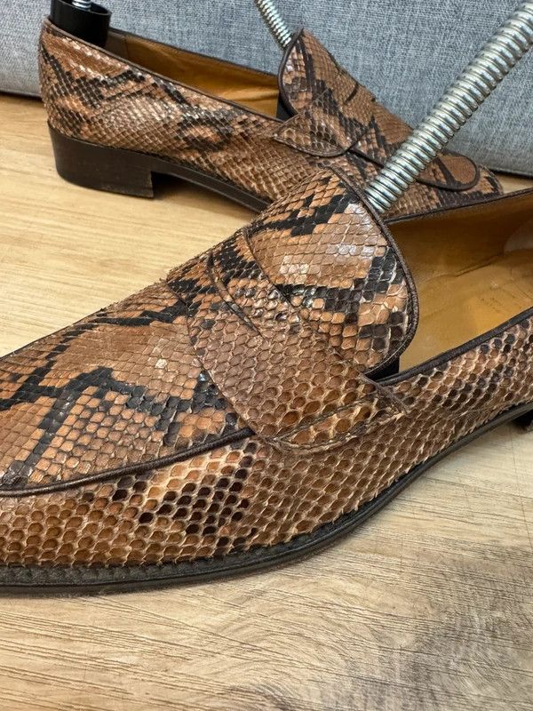 Church's Church's Snake Leather Vintage Rare 39,5 loafers flats heels Size US 9.5 / IT 39.5 - 8 Thumbnail