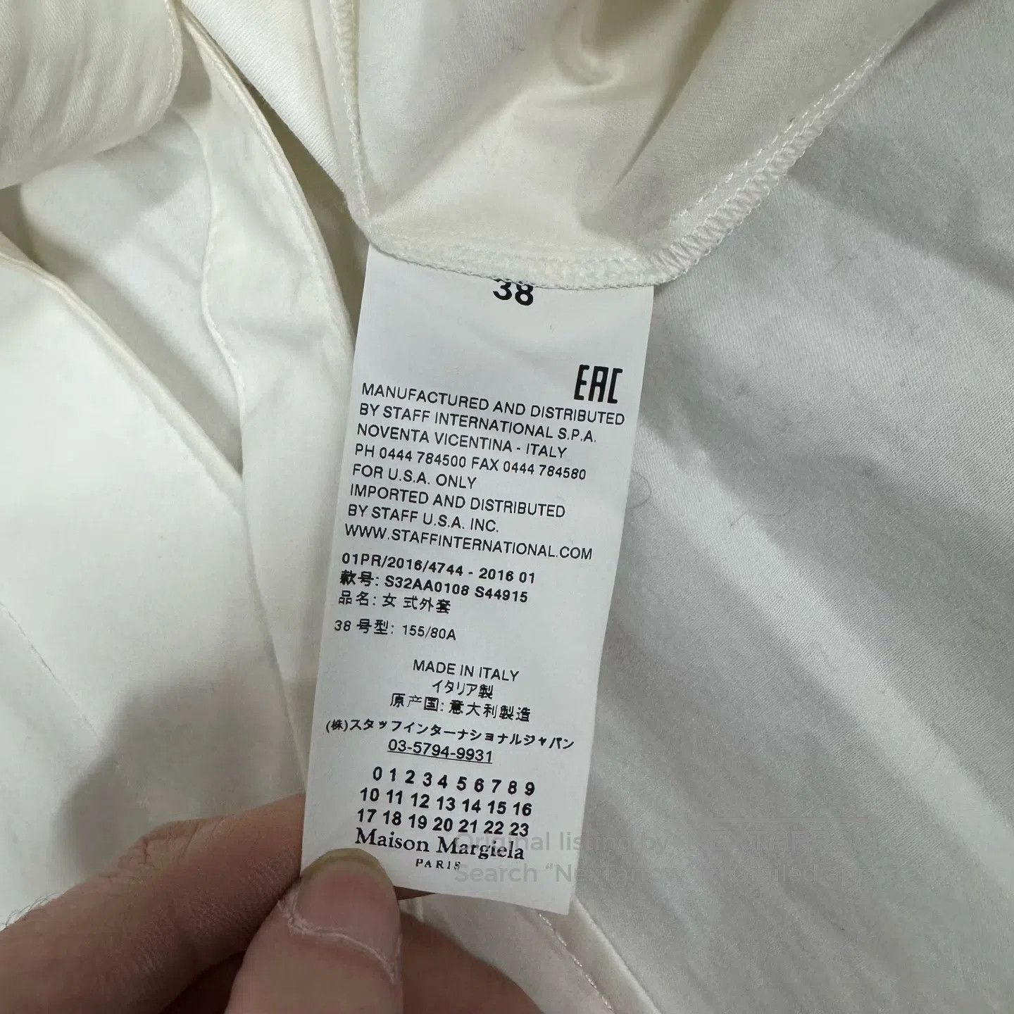 Maison Margiela Maison Margiela size 38 Long coat in the style of a belt-an Size M / US 6-8 / IT 42-44 - 7 Thumbnail