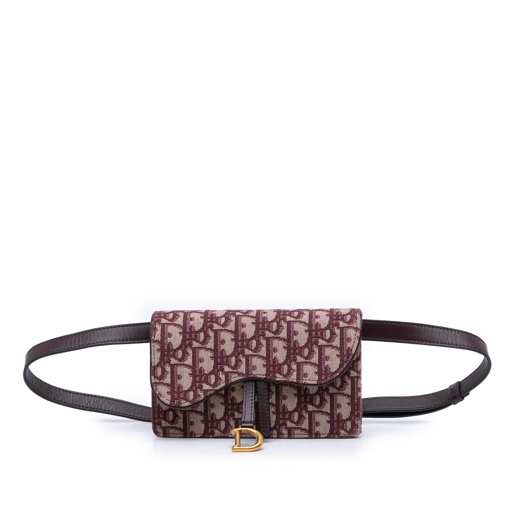 Dior Oblique Canvas Saddle Belt Bag Size ONE SIZE - 1 Thumbnail