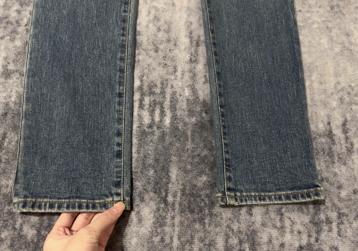 Saint Laurent Paris SLP 17FW Yellow Mud Distressed Demon Claw Knife-Cut Jeans Size US 29 - 5 Thumbnail