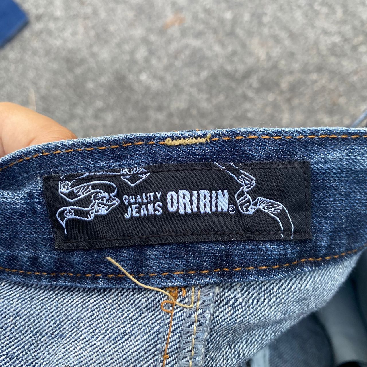 If Six Was Nine 💥Best Offer💥Vintage OririnJeans Distressed Denim Size US 32 / EU 48 - 18 Thumbnail