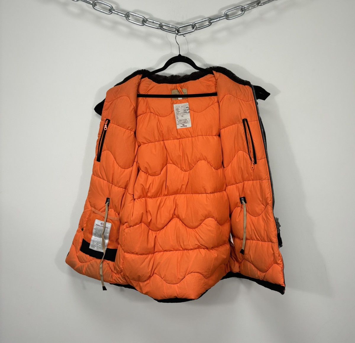 Parajumpers Parajumpers Flea Market Navy Fur Down Puffer Jacket Parka Size US L / EU 52-54 / 3 - 2 Thumbnail
