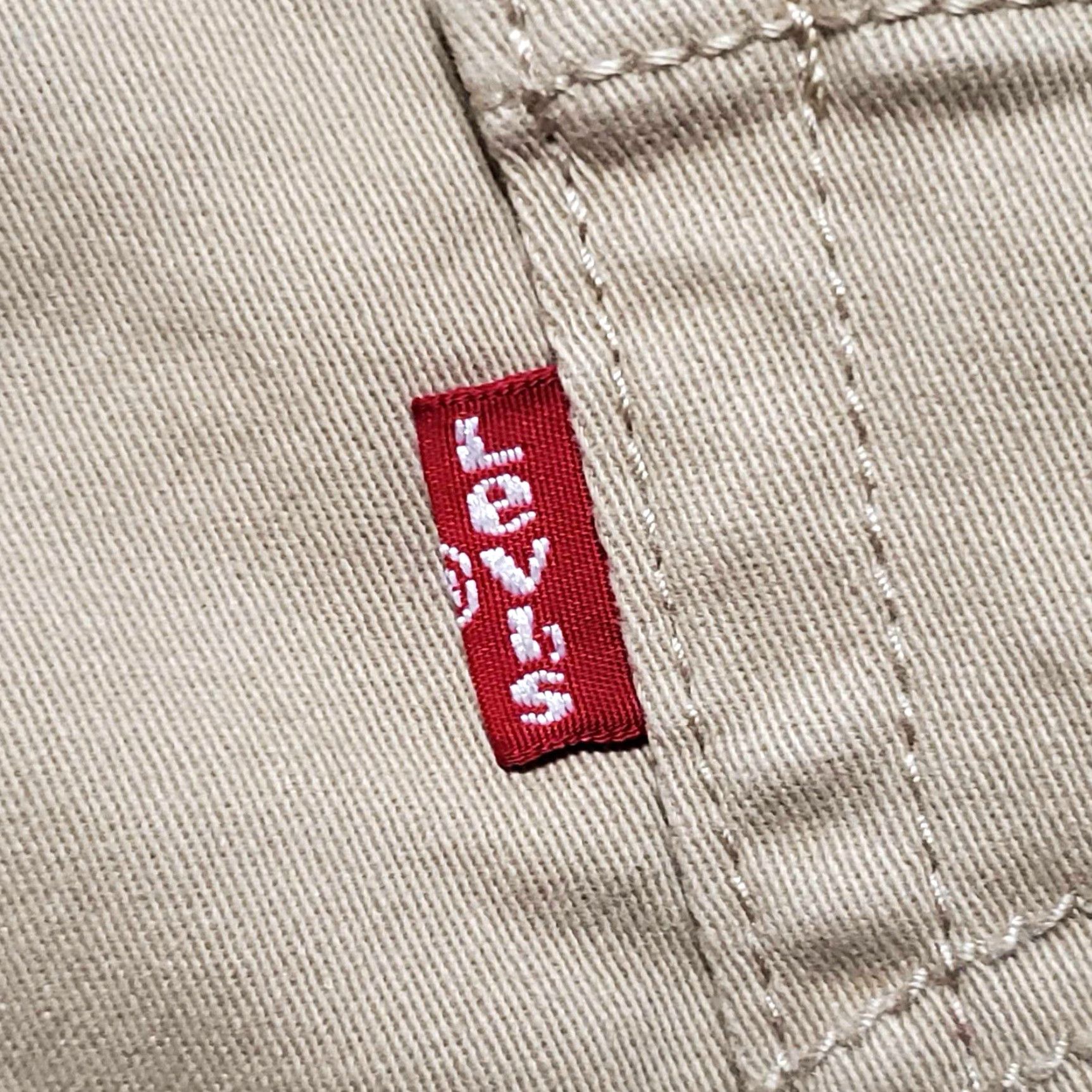 Levi's Levi's Womens Boyfriend Chino Pants Brown 33 38 x 26 Regular Womens Size 24" / US 00 / IT 34 - 4 Thumbnail